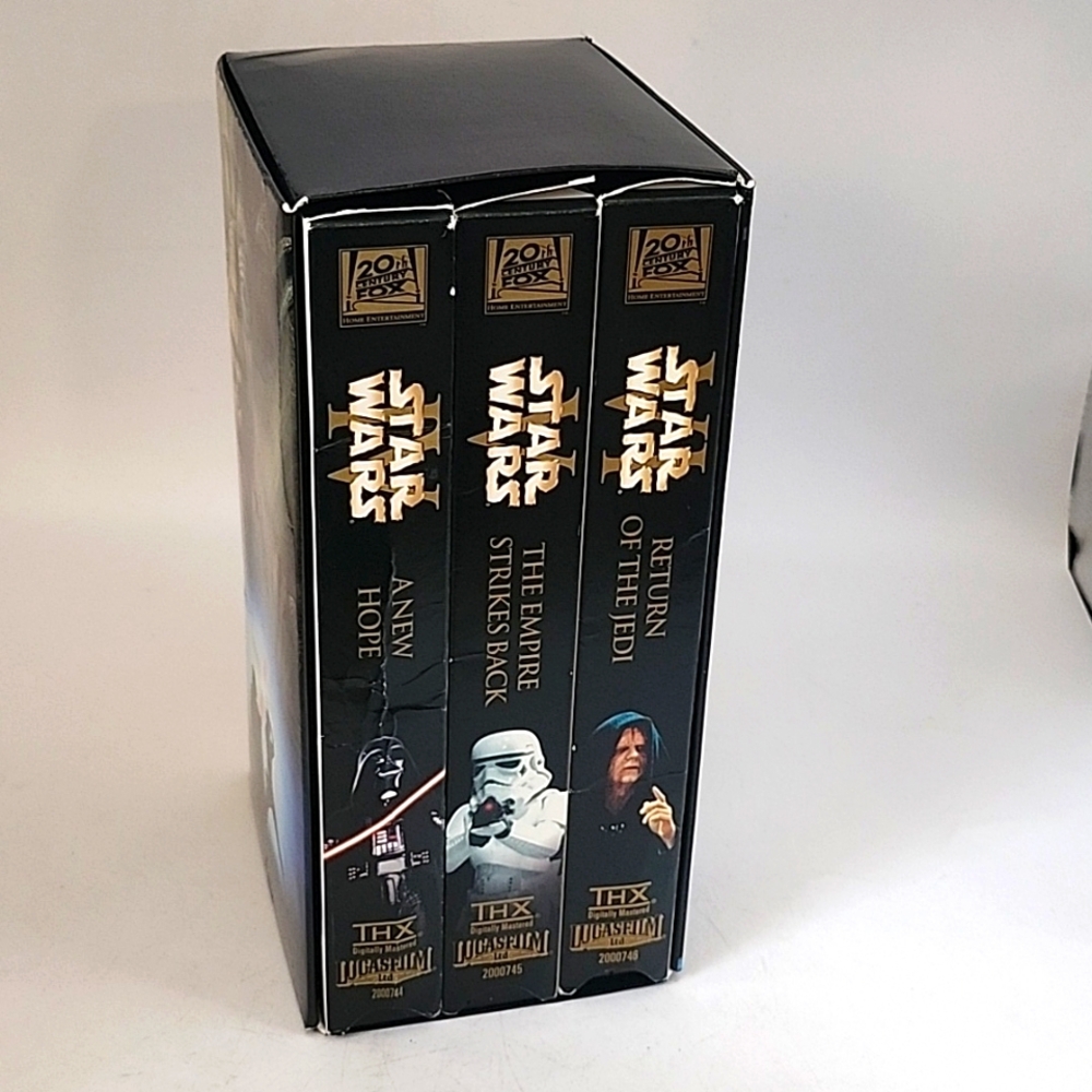 Star Wars Trilogy VHS Box Collection